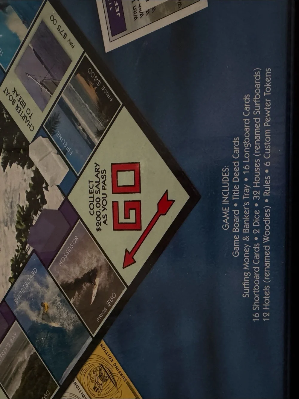 Monopoly Surfing edition from 2003